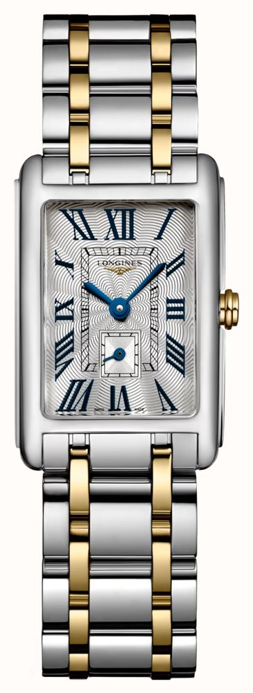 Longines DolceVita Steel & Yellow 32mm Watch L5.255.5.70.7