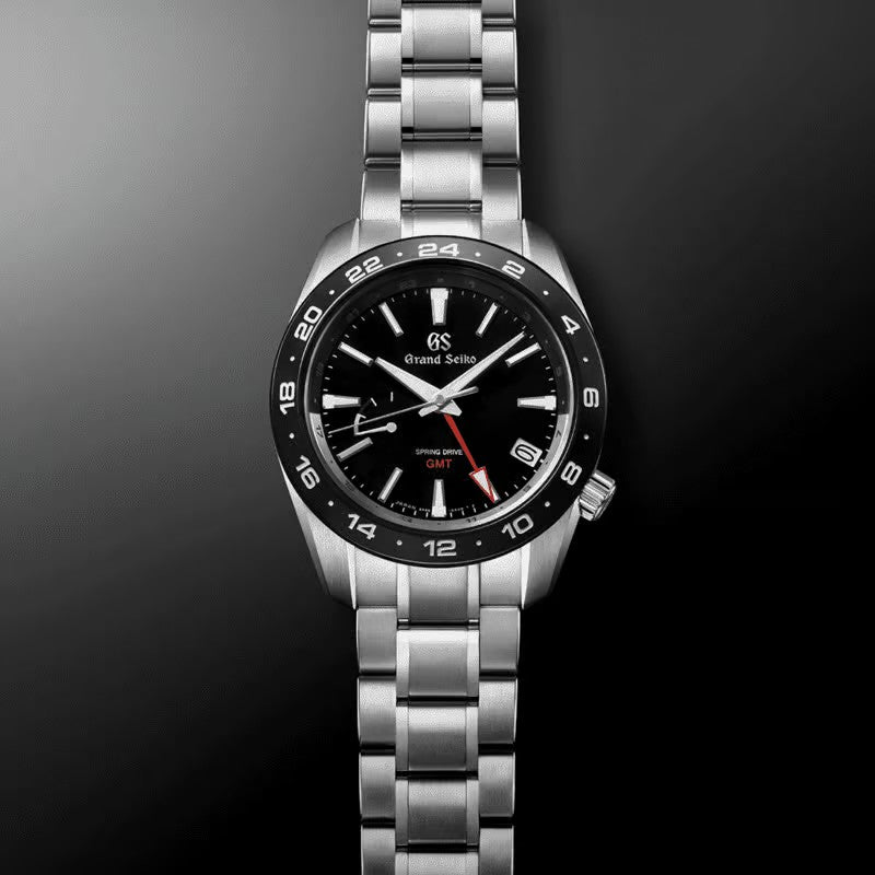 Grand Seiko Sport GMT Spring Drive Black Ceramic 40.5mm Watch SBGE257