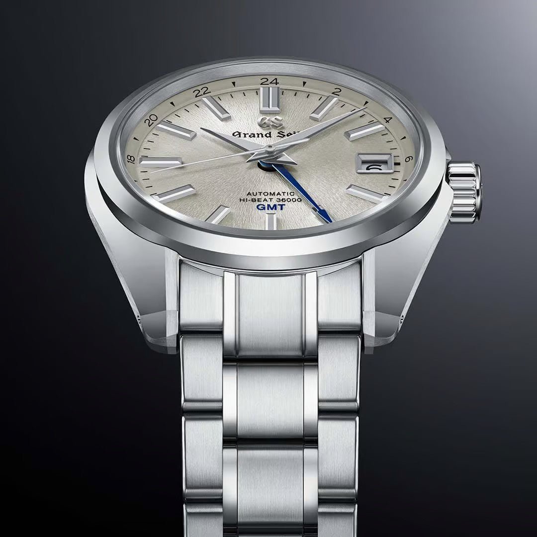 Grand Seiko Heritage 'Snowfall Mount Iwate' 44GS Hi-Beat GMT 40mm Watch SBGJ263