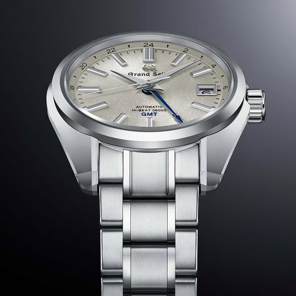 Grand Seiko Heritage 'Snowfall Mount Iwate' 44GS Hi-Beat GMT 40mm Watch SBGJ263