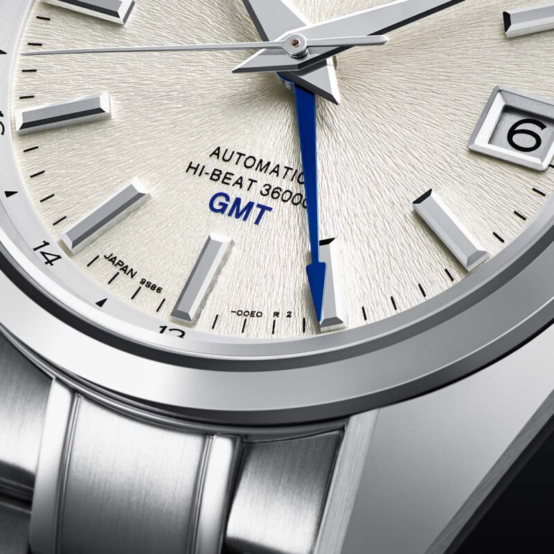 Grand Seiko Heritage 'Snowfall Mount Iwate' 44GS Hi-Beat GMT 40mm Watch SBGJ263
