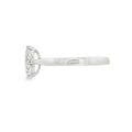 Marquise Cut 0.51ct Diamond, Platinum Ring