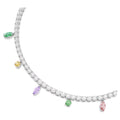 Swarovski Ariana Grande x Mixed cuts, Multicoloured, Rhodium plated Necklace