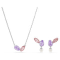 Swarovski Ariana Grande x Mixed cuts, Multicoloured, Rhodium plated set