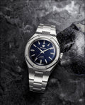 Nivada Grenchen F77 Dark Blue Aventurine MK2 38mm Watch 68047A77