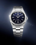 Nivada Grenchen F77 Dark Blue Aventurine MK2 38mm Watch 68047A77