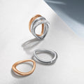Georg Jensen Offspring Ring, Sterling Silver & Diamond
