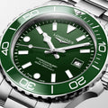 Longines HydroConquest Green 42mm Steel Bracelet Watch L3.788.4.06.6