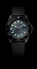 Longines HydroConquest Frosted Blue 42mm Steel  Mesh Bracelet Watch L3.788.4.99.6