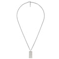 Gucci Diamante Tag Silver Pendant