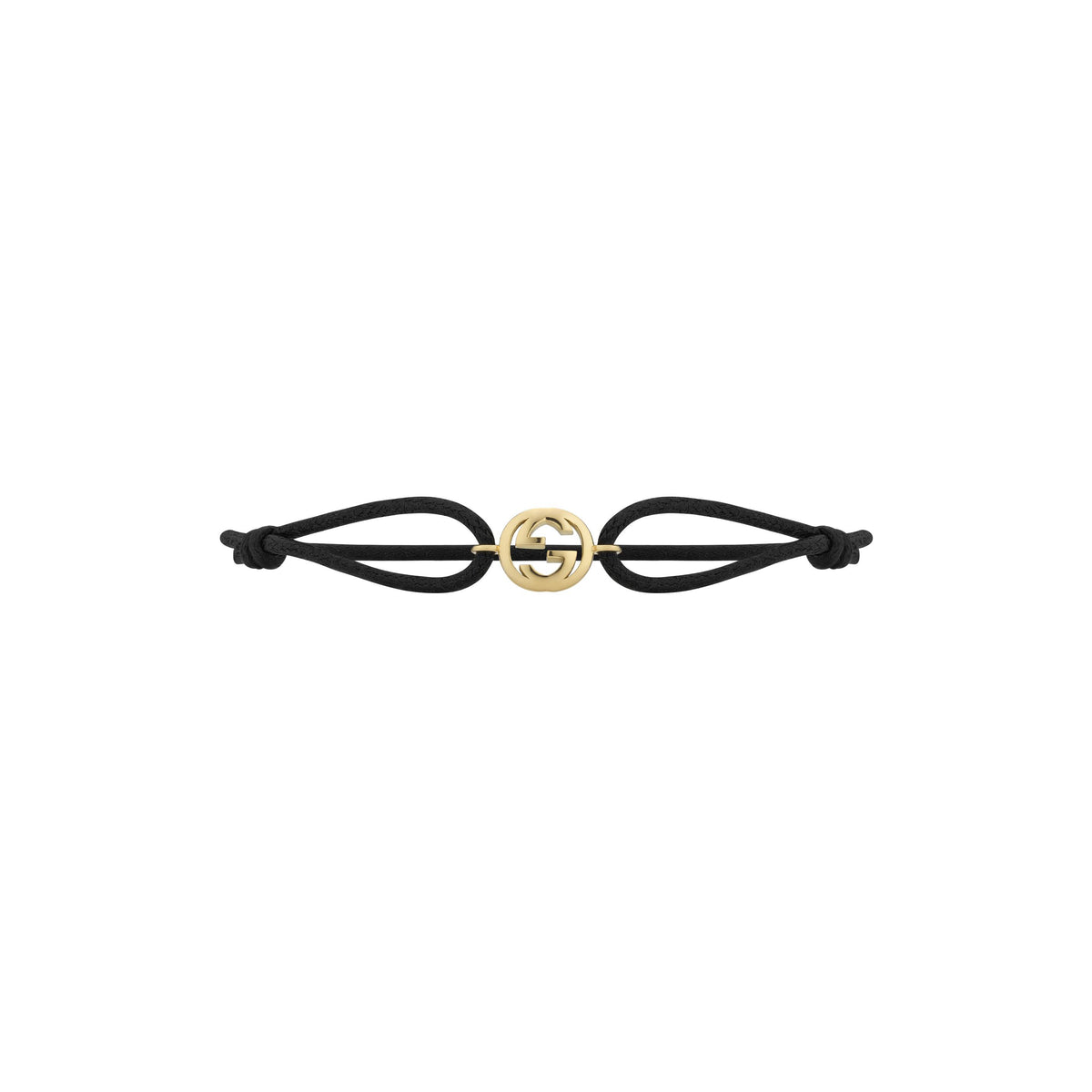 Gucci Interlocking 18ct Yellow Gold Charm Bracelet