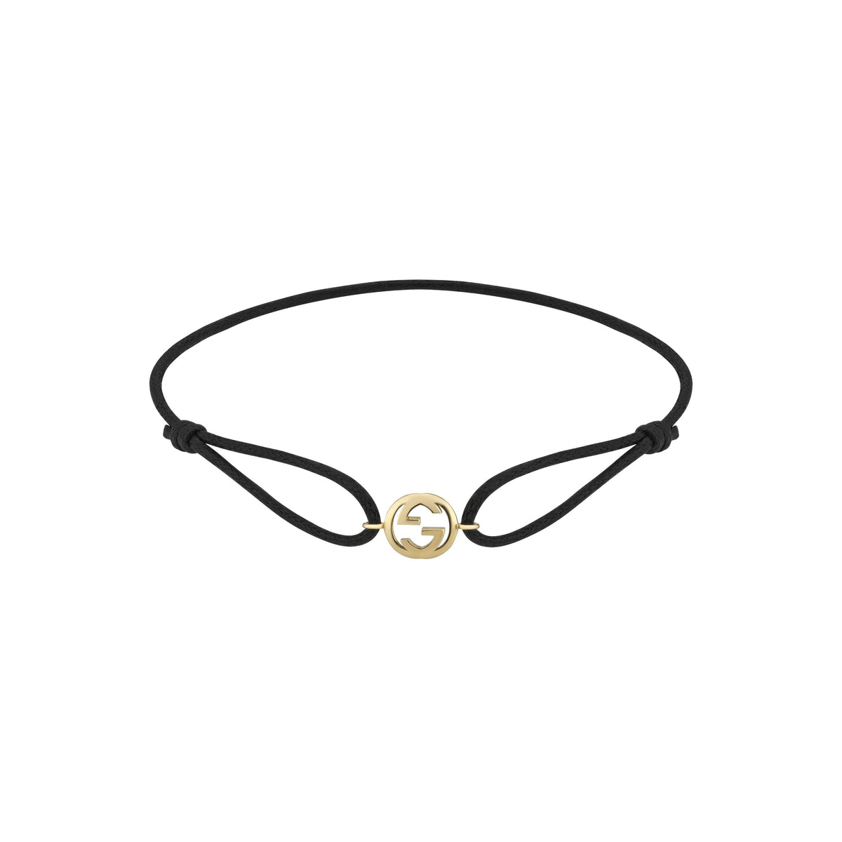 Gucci Interlocking 18ct Yellow Gold Charm Bracelet