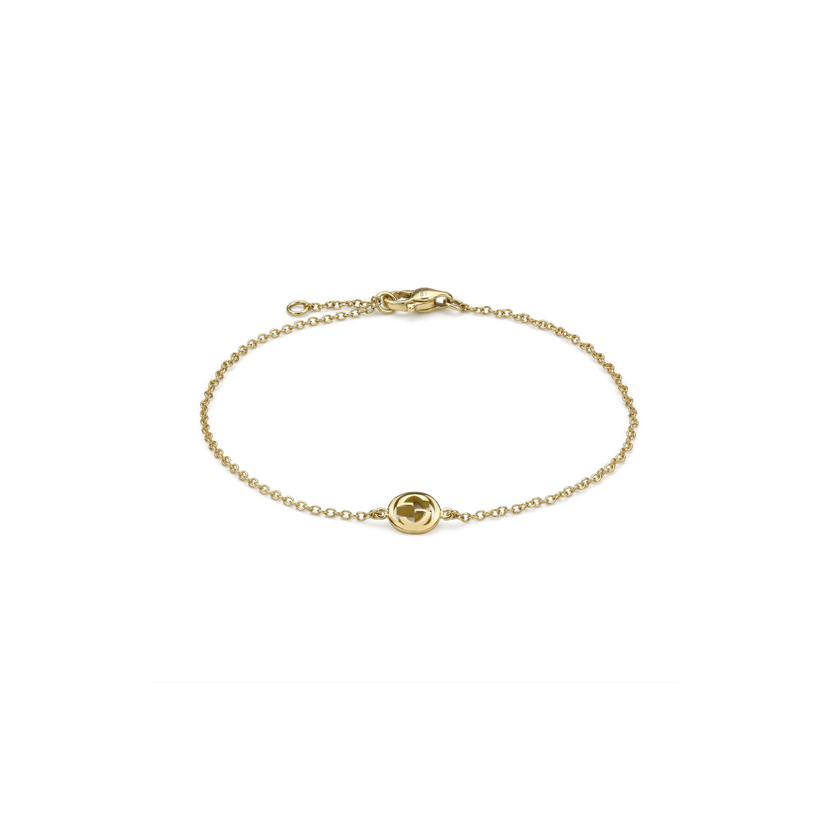 Gucci Interlocking 18ct Yellow Gold Bracelet