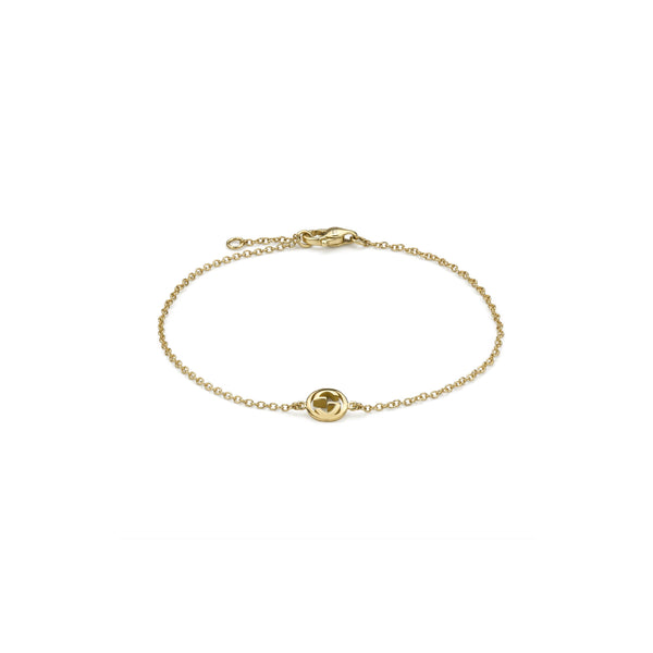 Gucci Interlocking 18ct Yellow Gold Bracelet