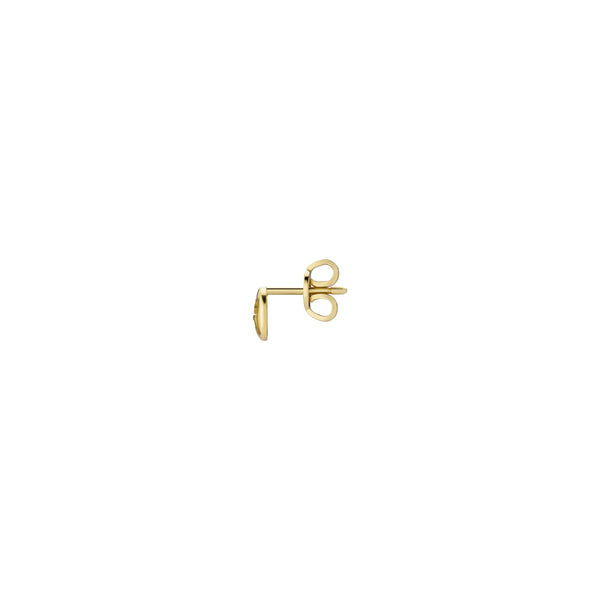 Gucci Interlocking 18ct Yellow Gold Stud Earrings
