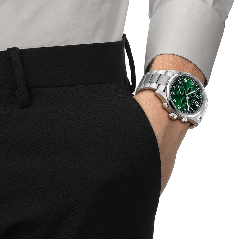 Tissot Chrono L Green 42mm Watch T1164171109200