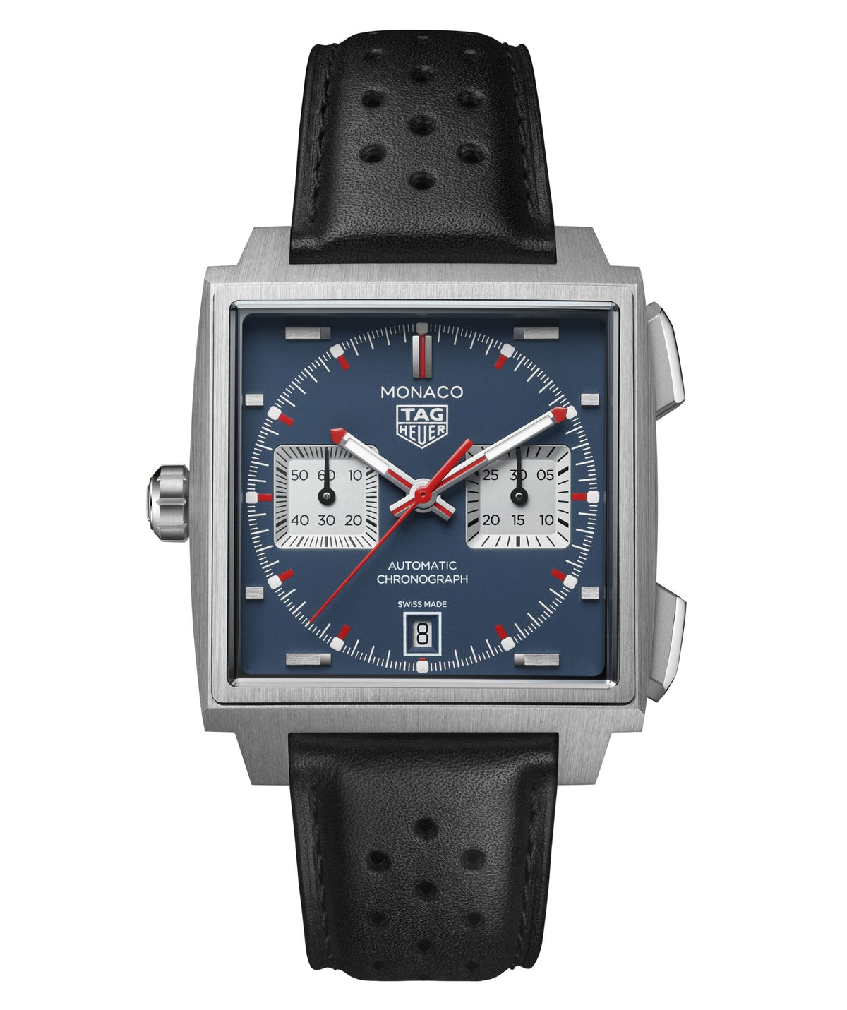 Tag Heuer Monaco Chronograph Titanium Blue 39mm Automatic Watch CDW2181.FC8360