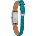 Citizen Eco-Drive Fio, 14x30mm Silver & Teal Watch EG7120-00A
