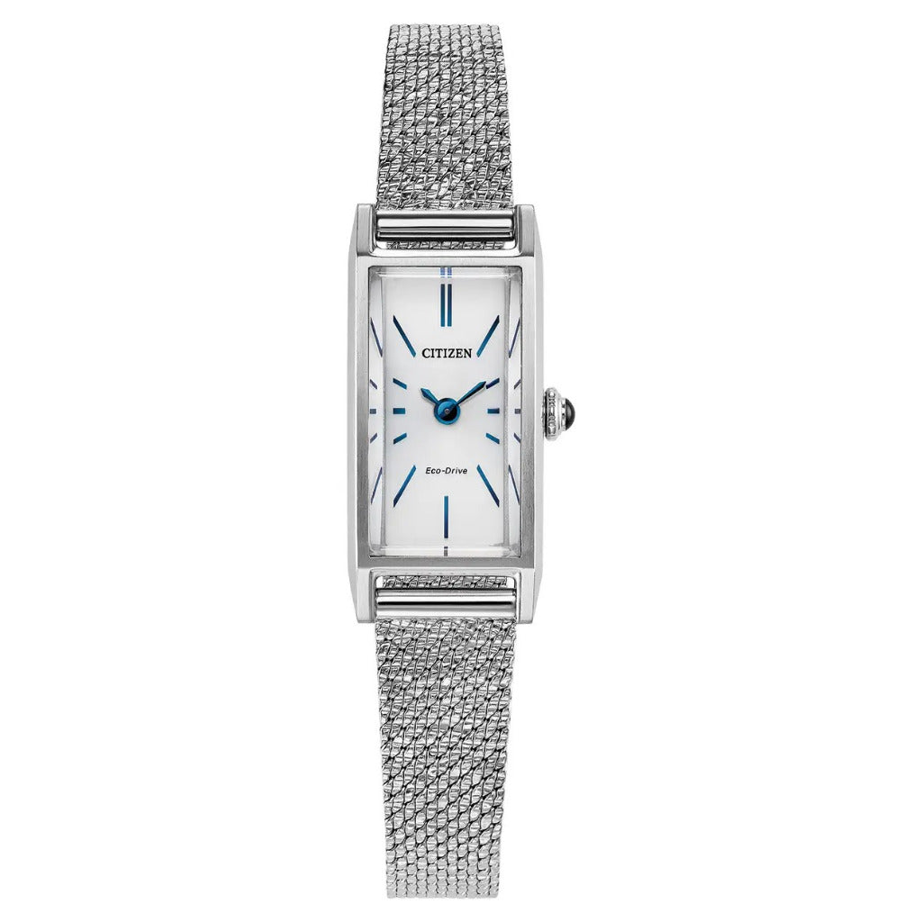 Citizen Eco-Drive Fio, 14x30mm Silver Watch EG7120-51A