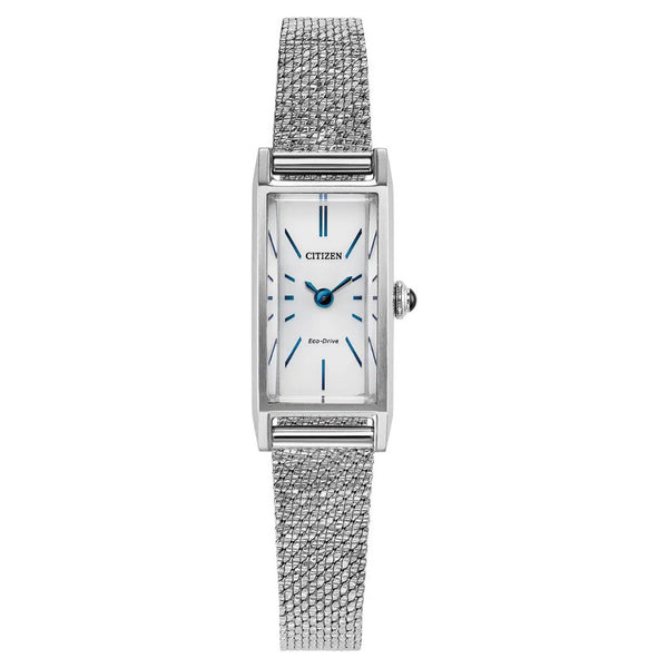 Citizen Eco-Drive Fio, 14x30mm Silver Watch EG7120-51A