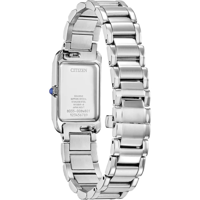 Citizen Eco-Drive L Bianca, 32mm Steel Watch EW5620-55A