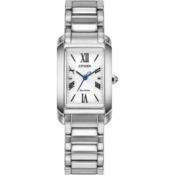 Citizen Eco-Drive L Bianca, 32mm Steel Watch EW5620-55A
