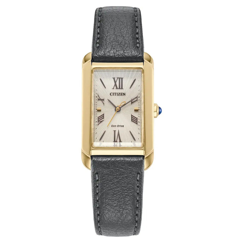 Citizen Eco-Drive L Bianca, 32.5mm Gold & Grey Watch EW5622-09P
