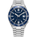 Citizen Tsuyosa Shore Automatic, 40mm Blue Dial Watch NJ0230-59L