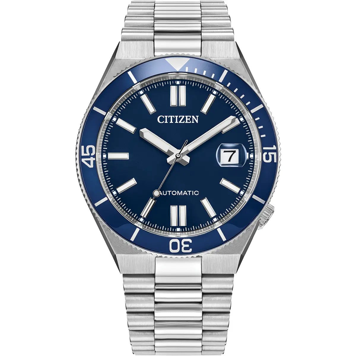 Citizen Tsuyosa Shore Automatic, 40mm Blue Dial Watch NJ0230-59L