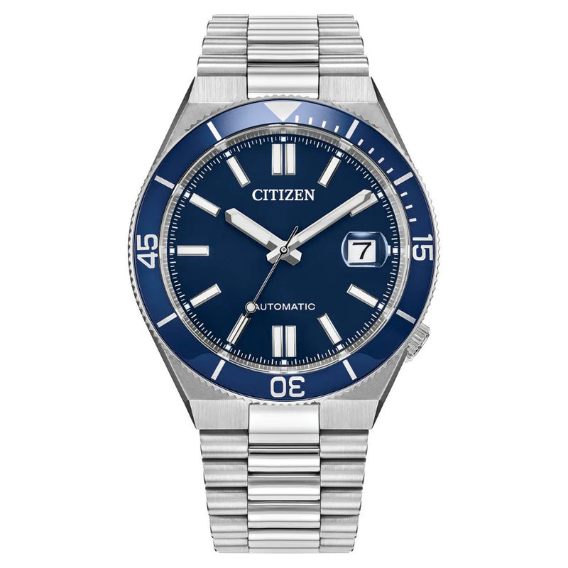 Citizen Tsuyosa Shore Automatic, 40mm Blue Dial Watch NJ0230-59L