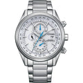 Citizen Eco-Drive World Chronograph A.T, 43mm White Dial Watch AT8260-85A