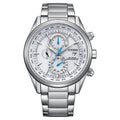 Citizen Eco-Drive World Chronograph A.T, 43mm White Dial Watch AT8260-85A