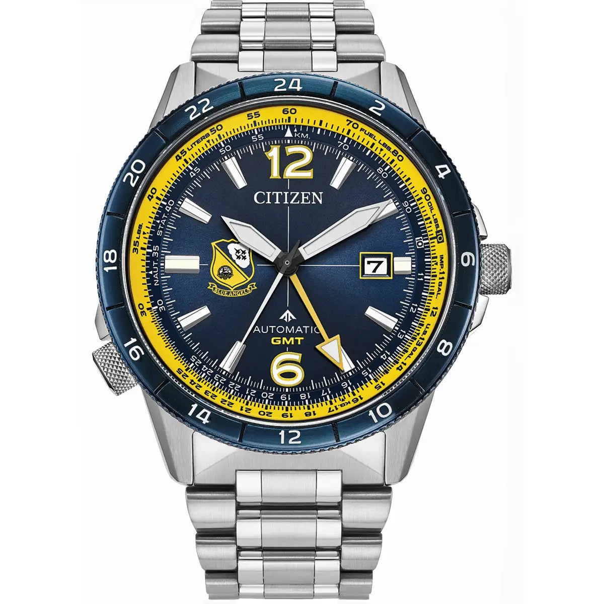 Citizen Blue Angels Promaster Air Automatic GMT, 44.5mm Blue Dial Limited Edition Watch NB6044-54L