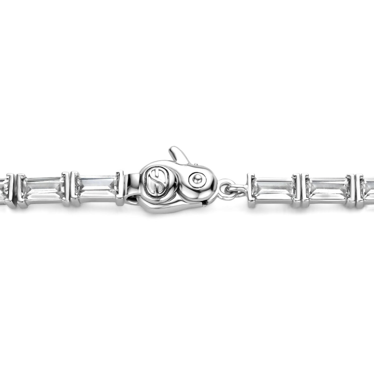 Ti-Sento Baguette Tennis Bracelet 23041ZI