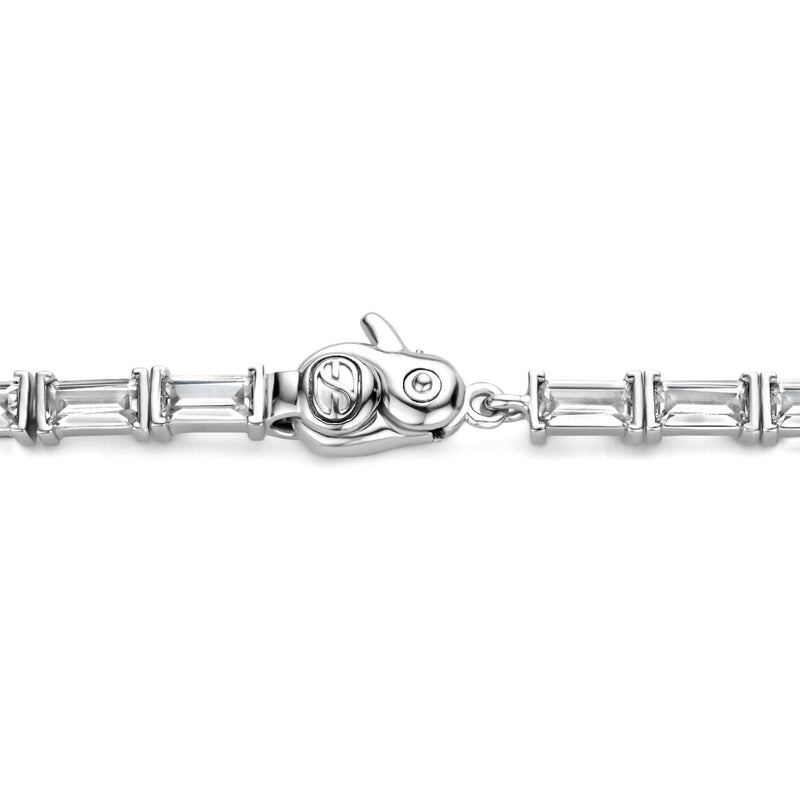 Ti-Sento Baguette Tennis Bracelet 23041ZI