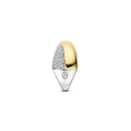 Ti-Sento Bold Zirconia Crossover Ring 12404ZY