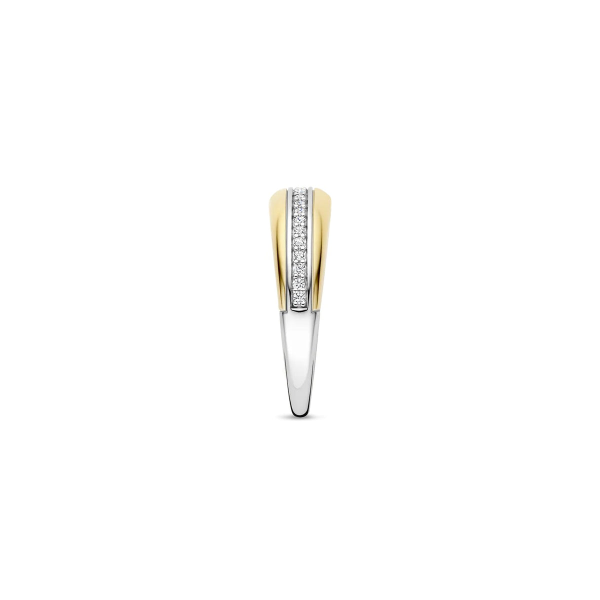 Ti-Sento Layered Zirconia Ring 12406ZY