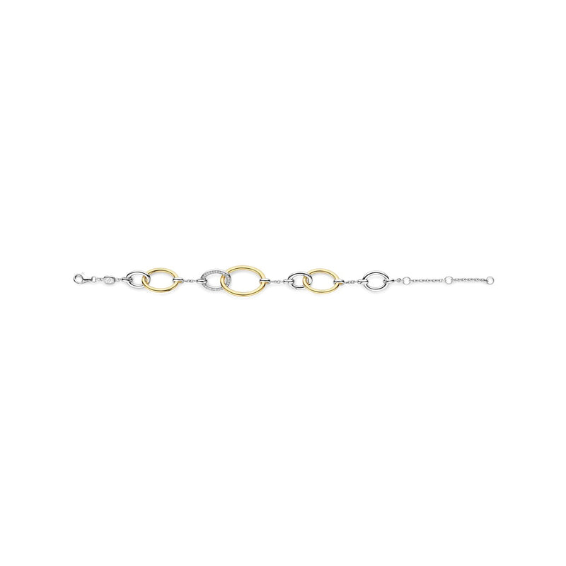 Ti-Sento Connected Circle Bracelet 23096ZY