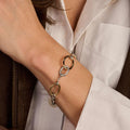 Ti-Sento Connected Circle Bracelet 23096ZY