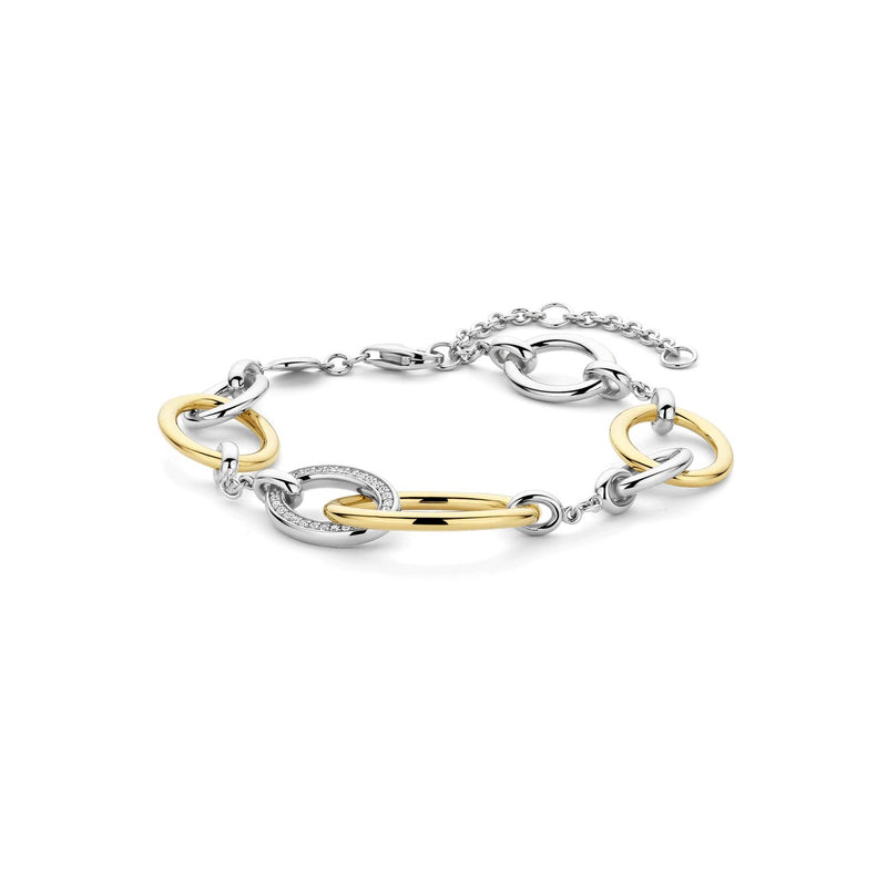 Ti-Sento Connected Circle Bracelet 23096ZY