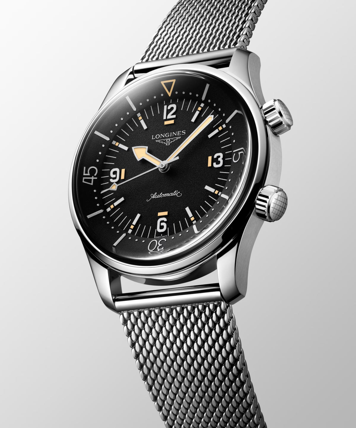Longines Heritage Legend Diver 59 Automatic, 42mm Black Dial Watch