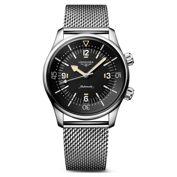 Longines Heritage Legend Diver 59 Automatic, 42mm Black Dial Watch