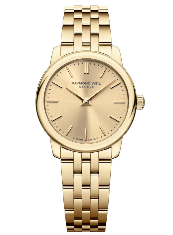 Raymond Weil Tocatta Classic 24mm Gold Dial Watch 5024-P-10001