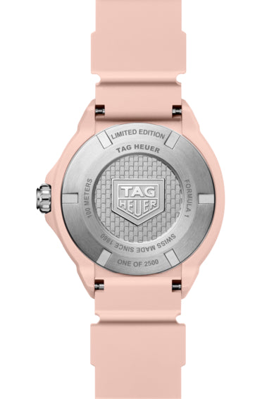 Tag Heuer Formula 1 Solargraph Pink, 38mm Limited Edition Watch WBY1165.FT8115