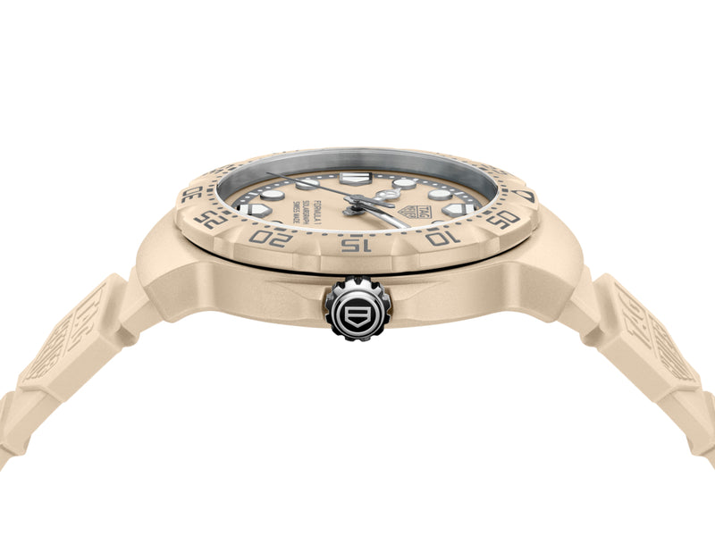 Tag Heuer Formula 1 Solargraph Beige, 38mm Limited Edition Watch WBY1165.FT8115