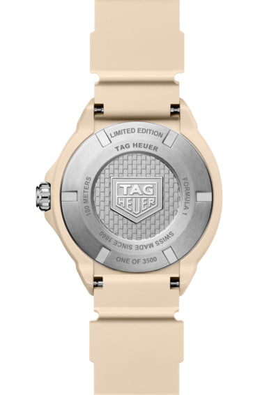 Tag Heuer Formula 1 Solargraph Beige, 38mm Limited Edition Watch WBY1165.FT8115