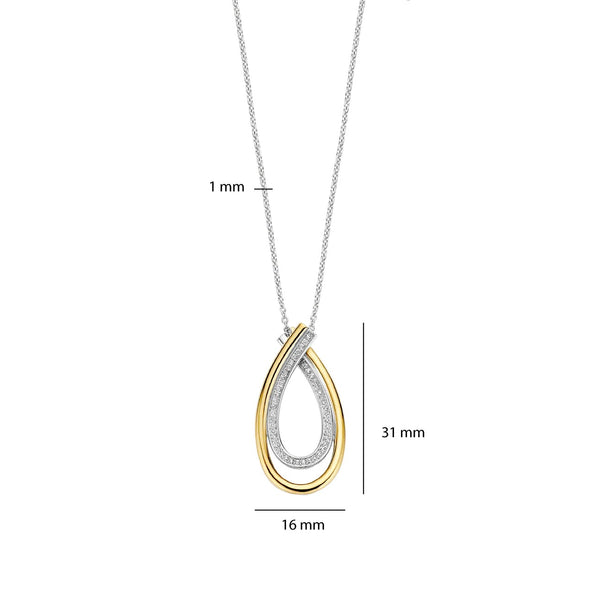 TI SENTO- Necklace 34121ZY/45