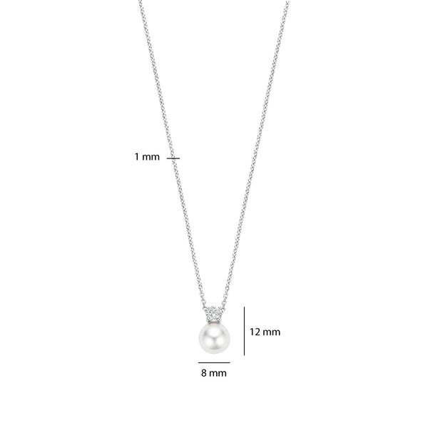 TI SENTO- Necklace 34125PW/42