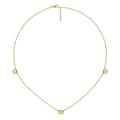 Gucci Interlocking 18ct Yellow Gold Pendant Necklace