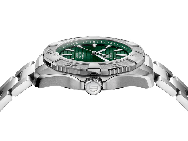 Tag Heuer Aquaracer Professional 200 Solargraph Green 40mm Watch WBP1118.BA0047